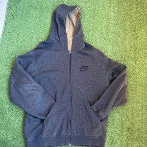 NIKE Large heavy reversible saeatshirt